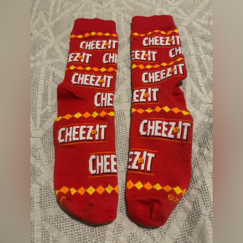 Cheez-It Crew Socks Adult Large